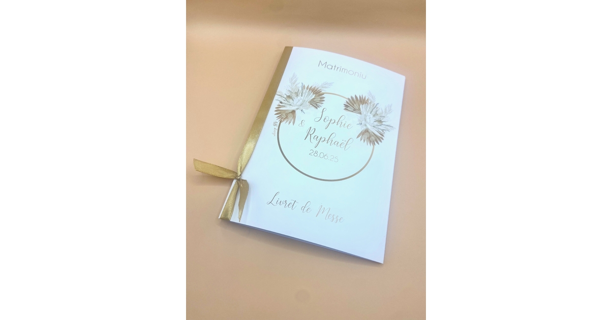 Livret De Messe Page De Garde www.ab-design2a.fr